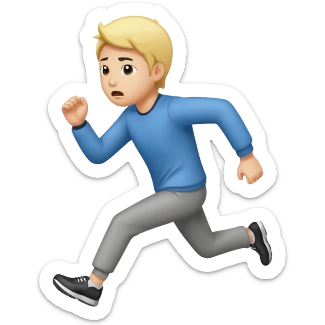 I wanna run awayyyyy i wanna run awayyyy anywhere out this plaaace i wanna run awayyyyy sticker