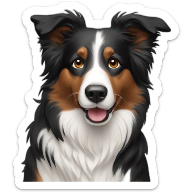 border collie sticker