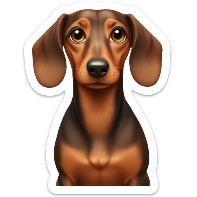 Dachshund sticker
