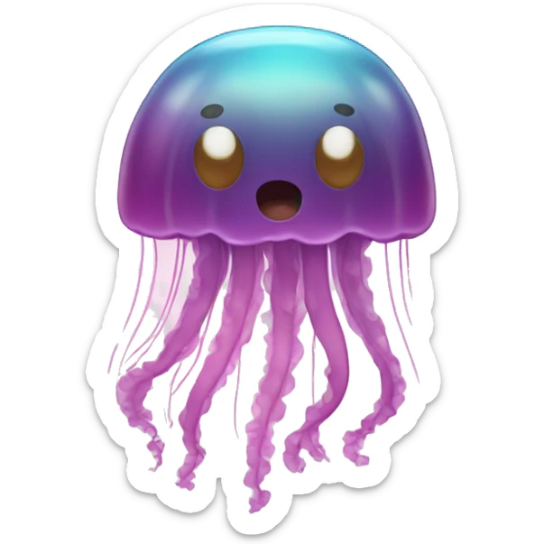Jellyfish sticker