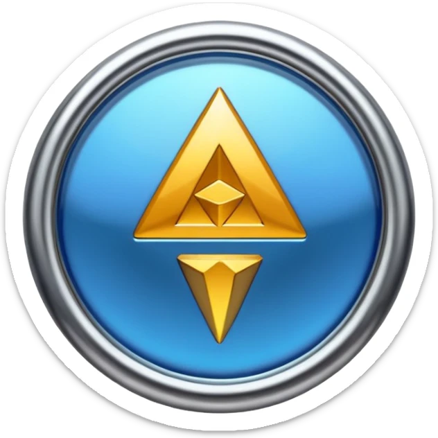 crypto currency symbol  named CryptoTap think more a tap or faucet  now add more about cryptocurrencyis sticker