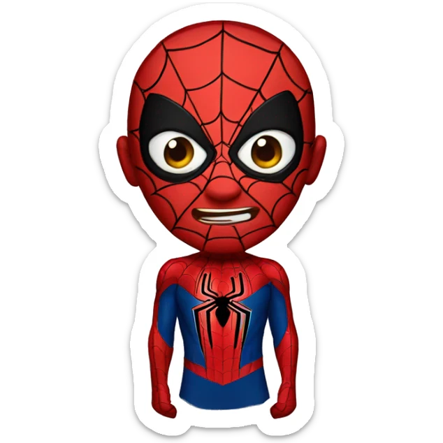 Spiderman sticker