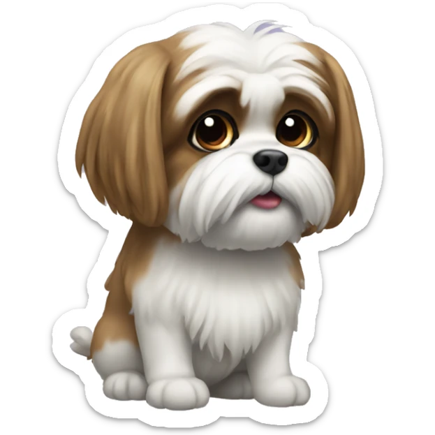 Shitzu  sticker