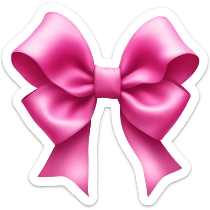 Pink Bow sticker