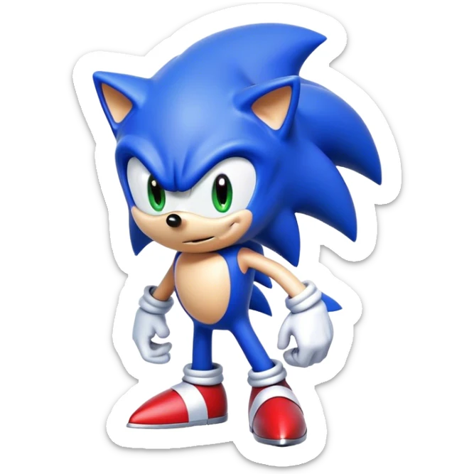 sonic sticker