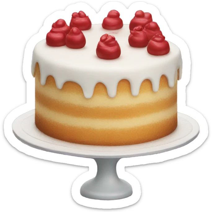 Cake sticker