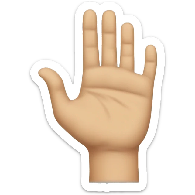 i want to use the salute emoji as the base template. but instead of the whole hand. i just want a finger to the forehead sticker