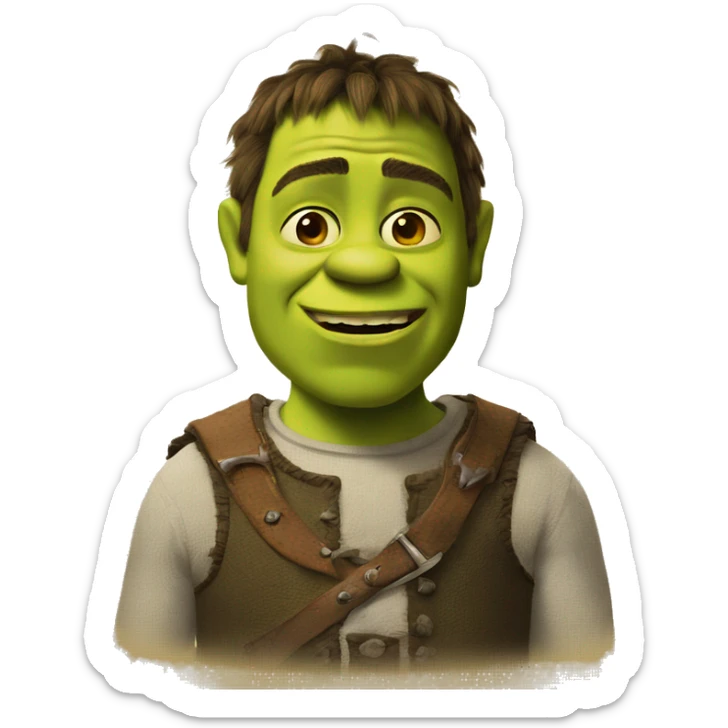 Shrek sticker