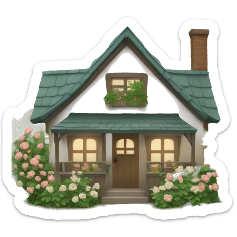 cottagecore sticker