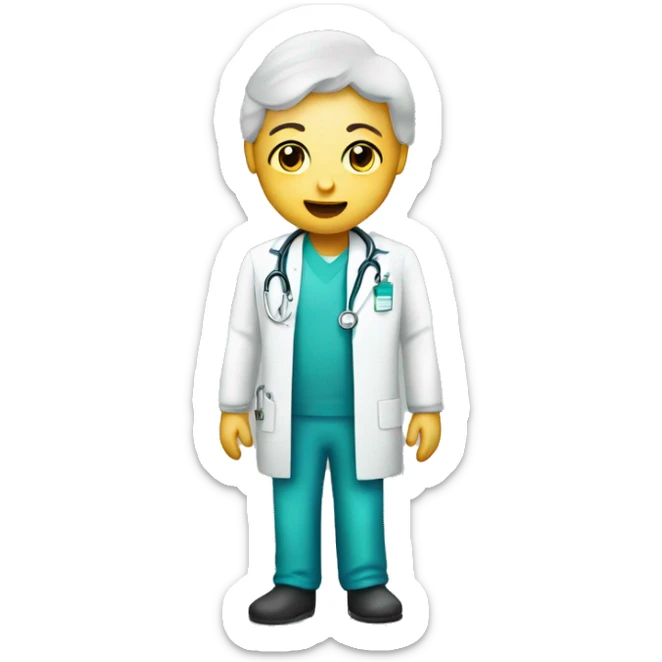 Hospital lab sticker