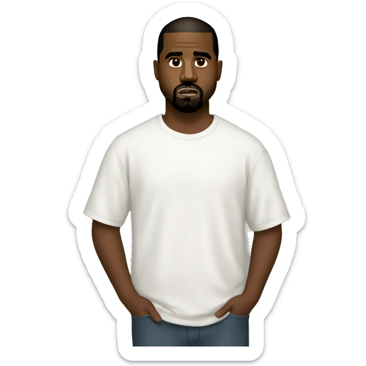 kanye west sticker
