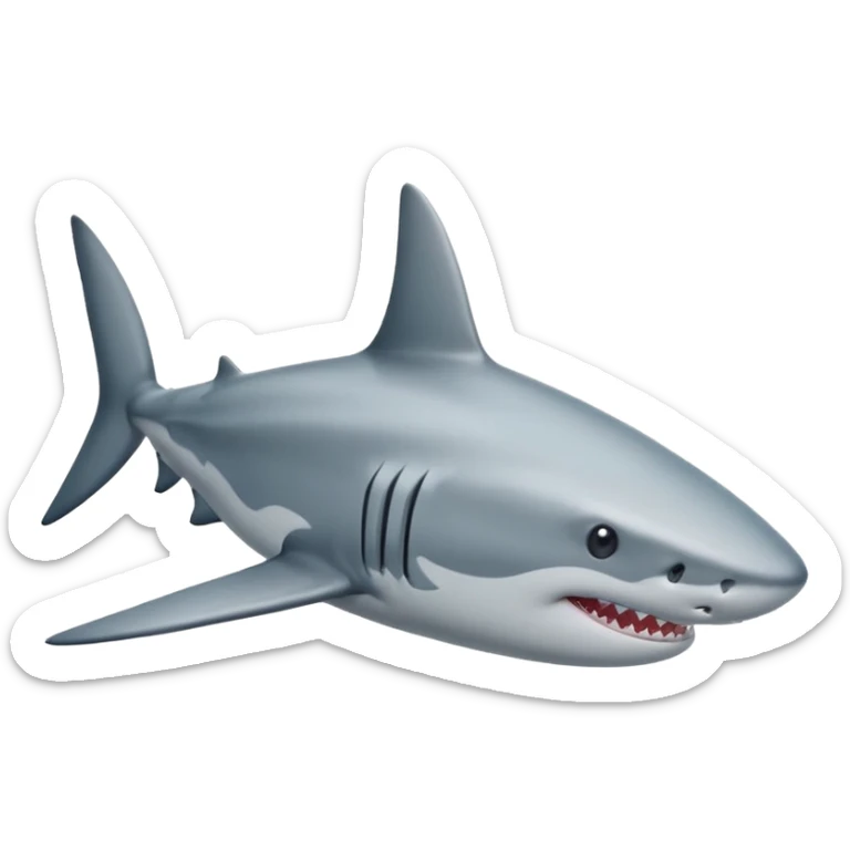 Common shark sticker