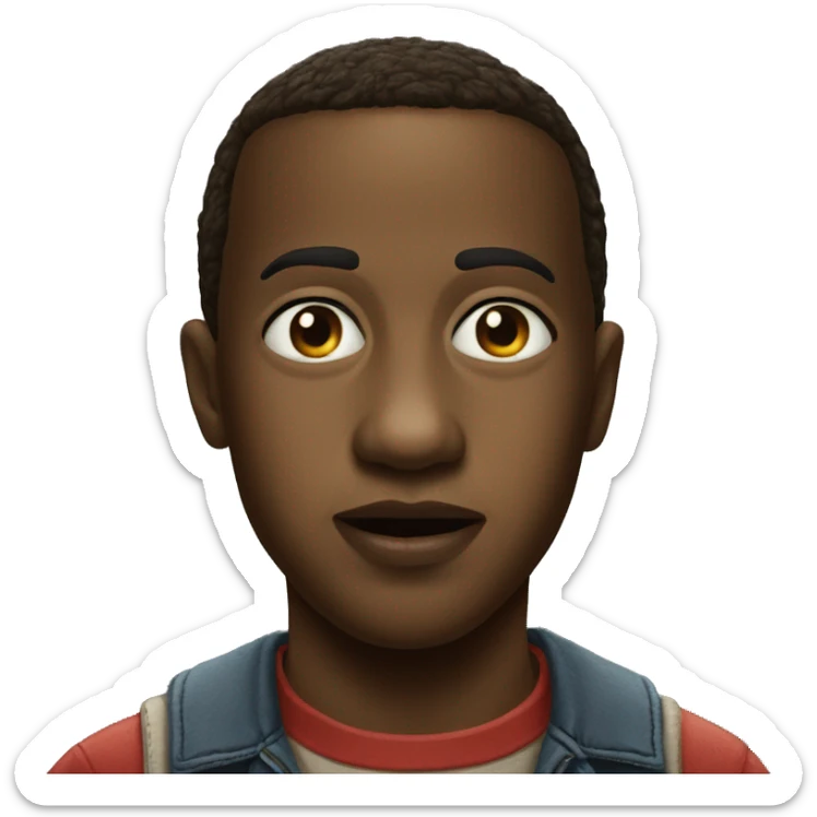 stranger things sticker