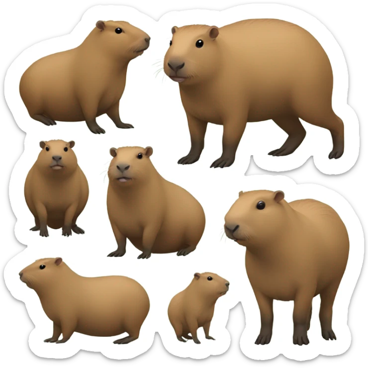 capybara sticker