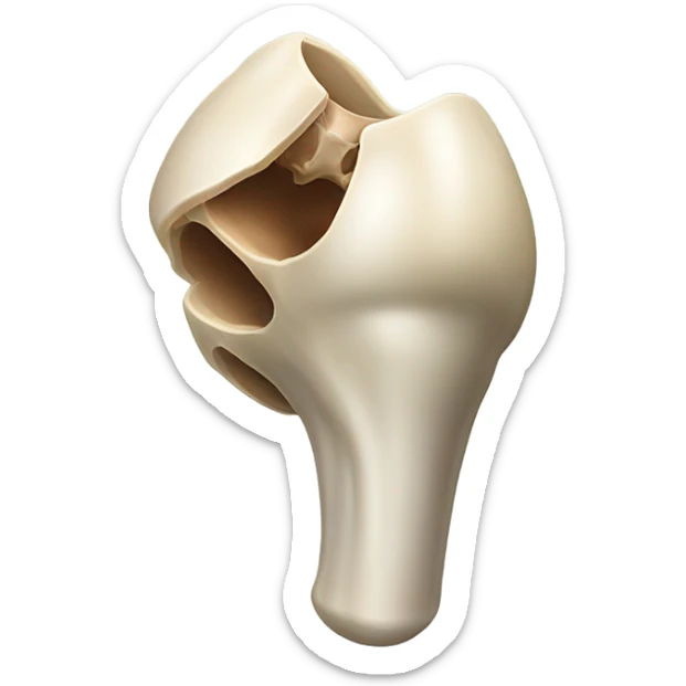 The presence in which one has resembling the surgical modification of the patella sticker
