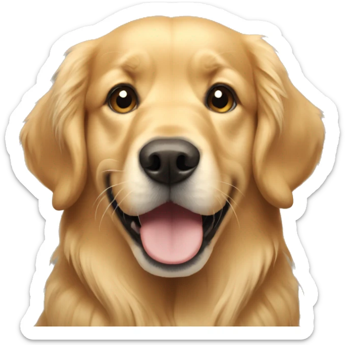 Golden retriever  sticker