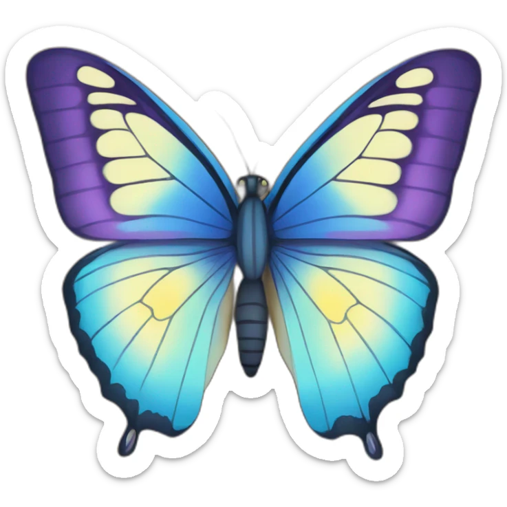 butterfly sticker