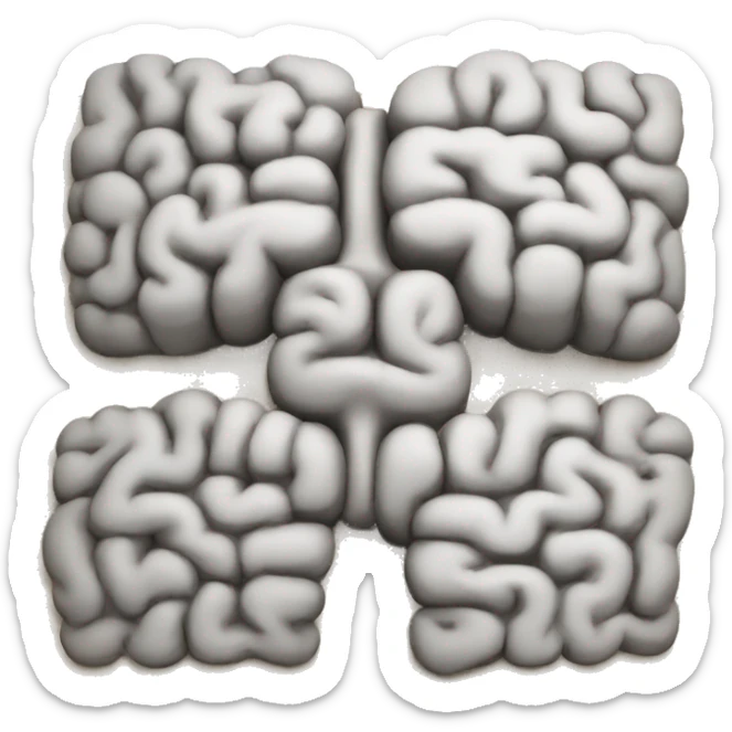 book brain sticker