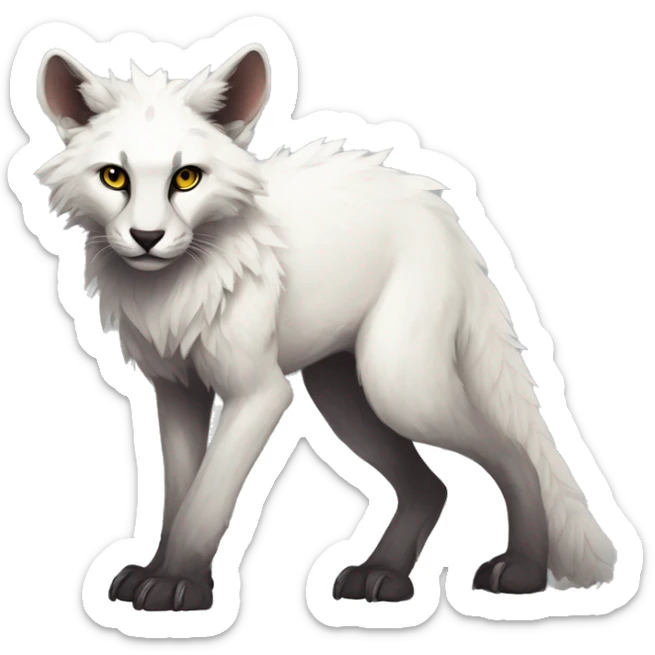 Modern Rare Fantasy Vernid-Trico-species by LiLaiRa ful body sticker