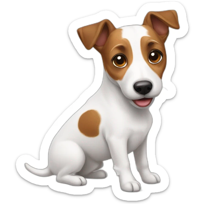 Jack russel terrier sticker