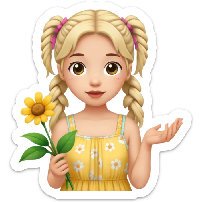 Summer girly  sticker