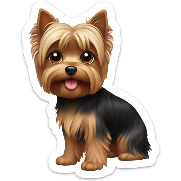 yorkie  sticker