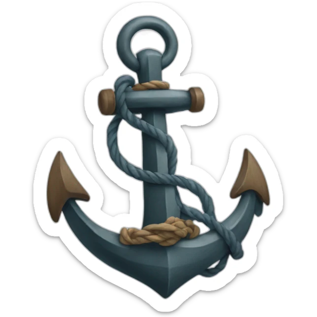 Anchor sticker