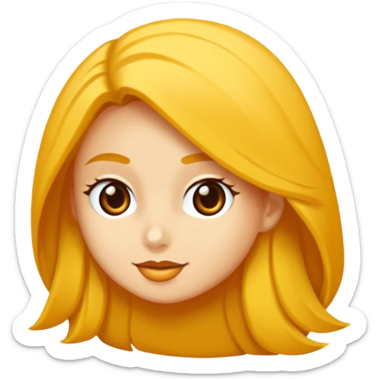 gözlük takan, dövmeli ve elinde kahve tutan, yaz kıyafetli bir kadın. kıyafeti sarı olsun sticker