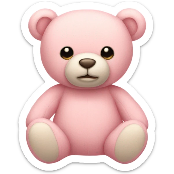 Pink Teddy sticker