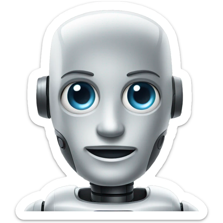 AI Robot sticker