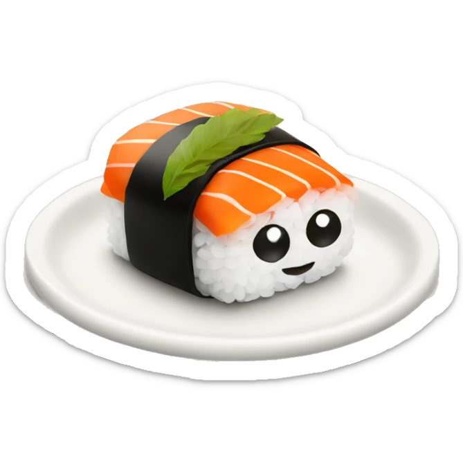 Sushi sticker