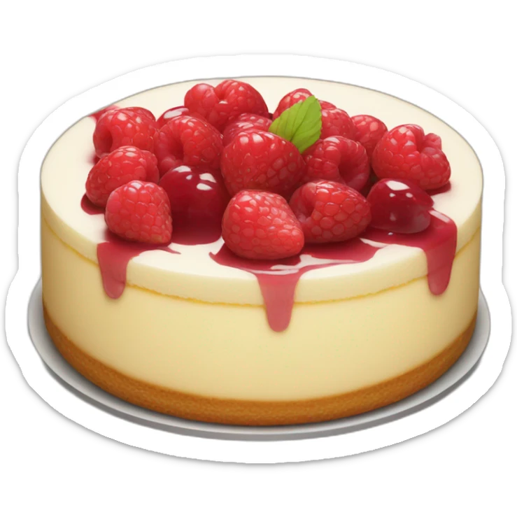 Cheesecake sticker