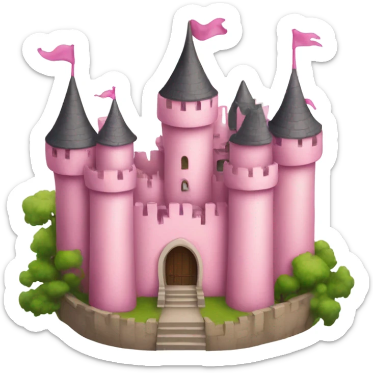 Pinky Castle  sticker