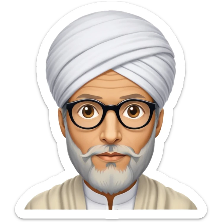 Jeff Goldblum dressed as _cinematic-realistic-portrait-of-suleiman-the-magnificent,-depicted-as-a-regal-ottoman-sultan-adorned-with-a-large,-white,-round,-tall-turban-and-a-majestic-grey-beard,-his-commanding-gaze-bathed-in-warm,-historic-lighting-that-exudes-timel sticker