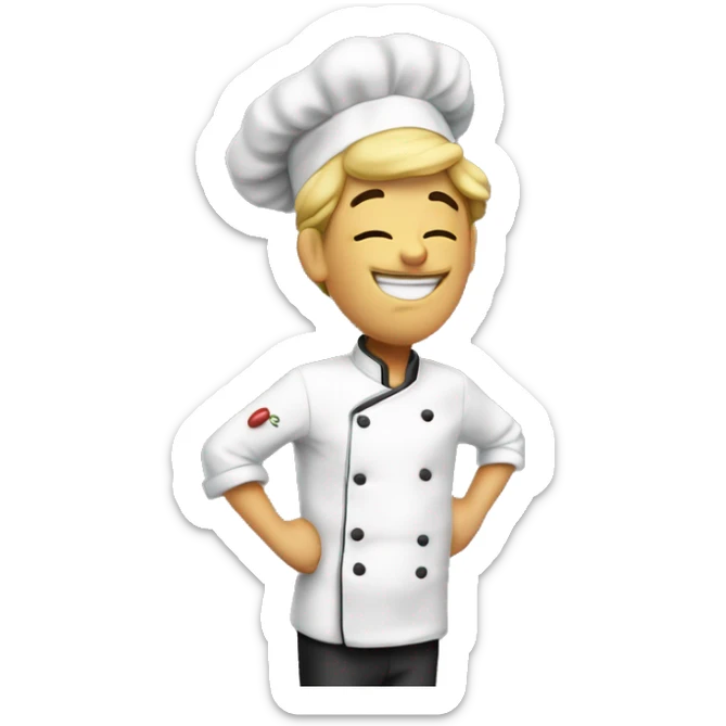 Chef's kiss (like the saying) yk when something is so good that you gotta say it's chef's kiss sticker