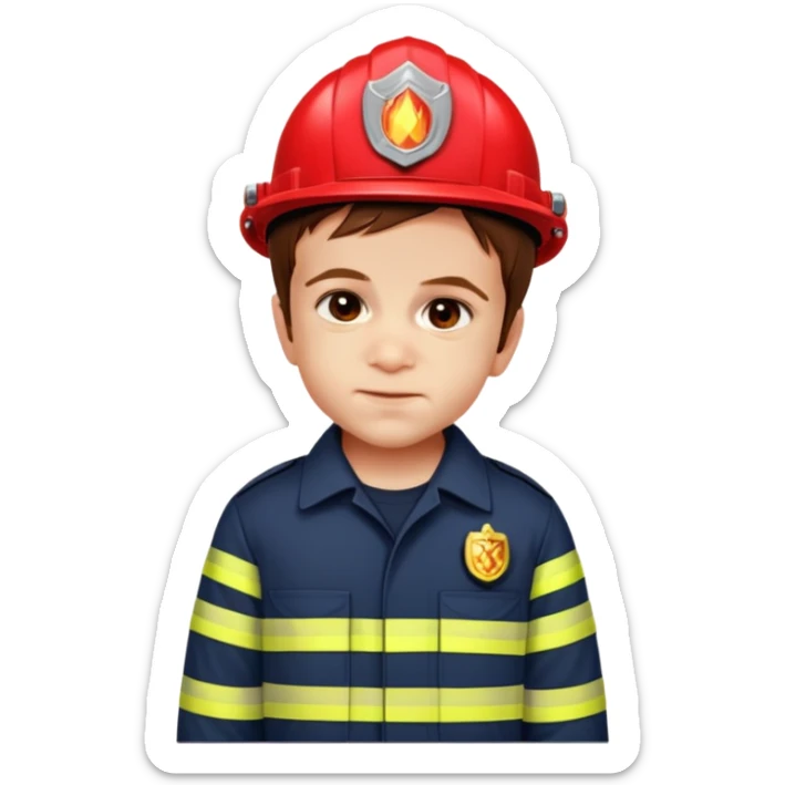 Pompier sticker