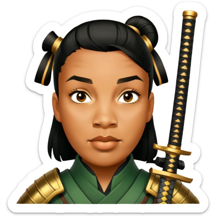 Samurai Sentry sticker