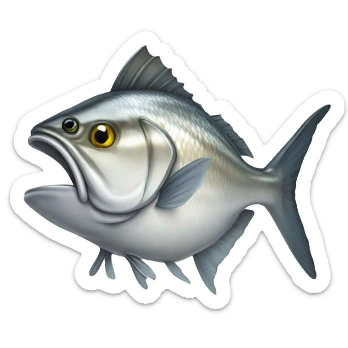 Giga shad sticker