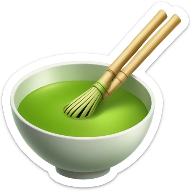 Matcha sticker