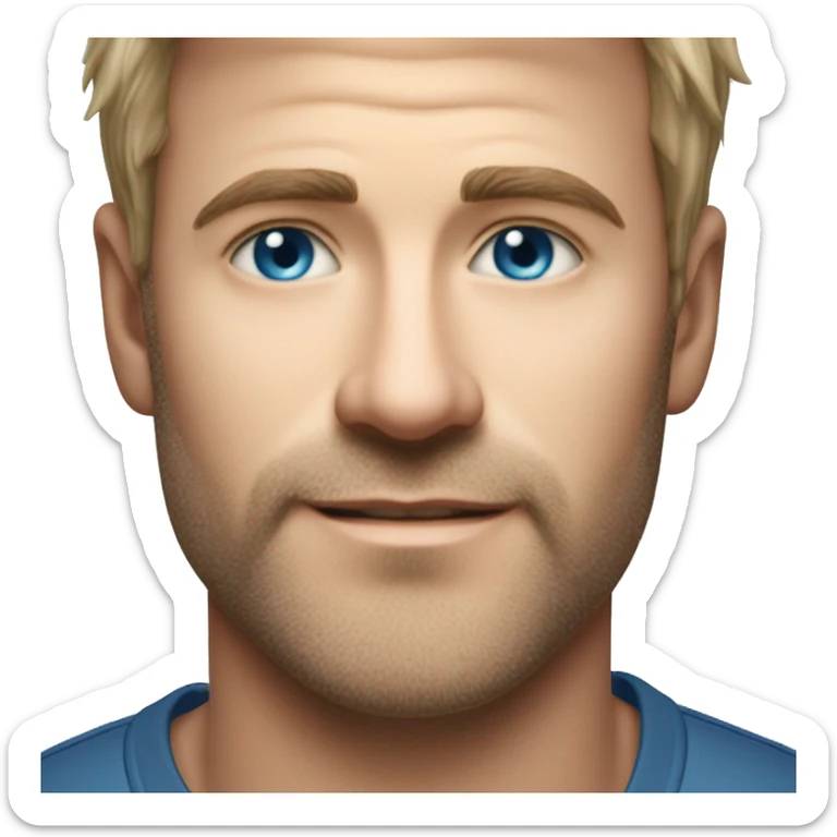handsome-44-year-old-man-with-short-dirty-blonde-hair-and-kind-ocean-blue-eyes-and-stubble- sticker
