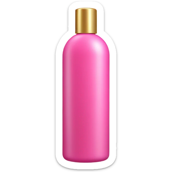 a pink bottle of shampoo with a gold top. OGX across on the bottle sticker