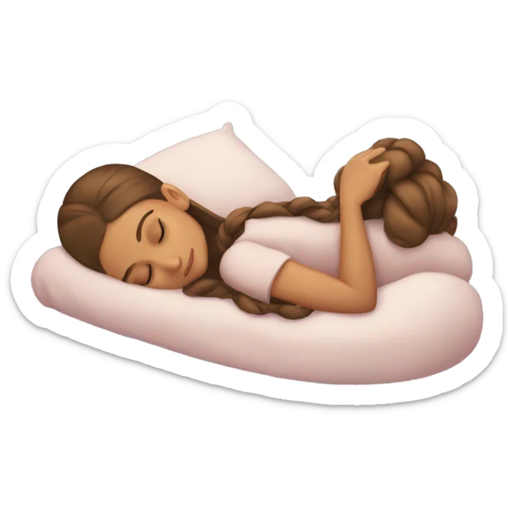 Ariana Grande sleeping sticker