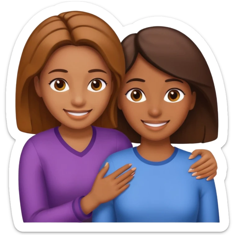 Woman “cock blocking” their friend by keeping them from getting with a girl sexually  sticker