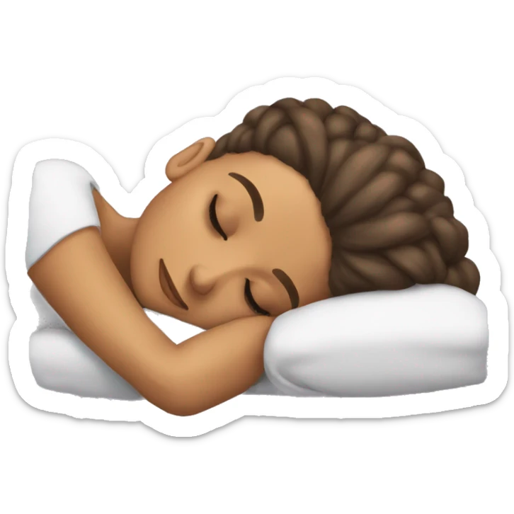 Ariana Grande sleeping sticker