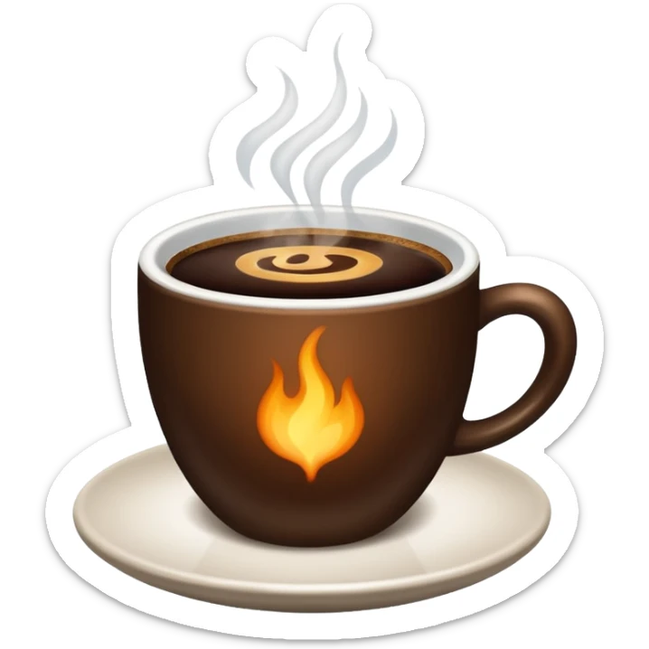 Кофе sticker