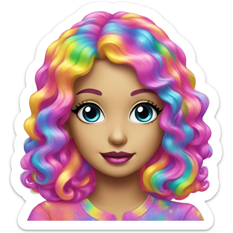 lisa frank sticker