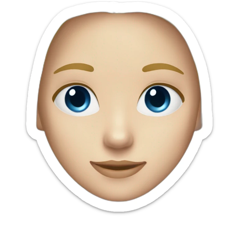 Girl-with-half-long-blond-hair-with-blue-eyes-and-her-boyfriend sticker