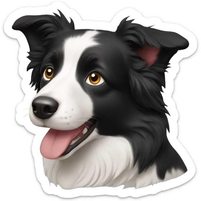 Border collie sticker