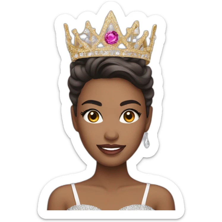 Miss Universe sticker