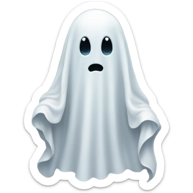 A ghost sticker